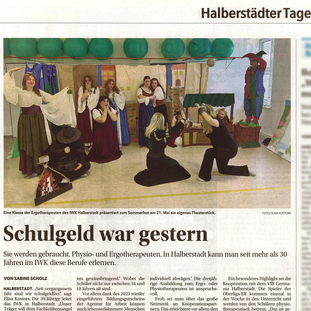 Im Fokus der Presse: Ausbildung mit Perspektive